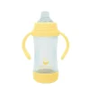 Iplay Straw, Sippy & Training Cups|Dishes, Utensils & Food Containers*Green Sprouts - Sprout Ware Sip & Straw Cup Made From Plants And Glass, Yellow