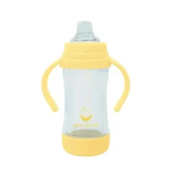 Iplay Straw, Sippy & Training Cups|Dishes, Utensils & Food Containers*Green Sprouts - Sprout Ware Sip & Straw Cup Made From Plants And Glass, Yellow