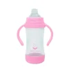 Iplay Straw, Sippy & Training Cups|Dishes, Utensils & Food Containers*Green Sprouts - Sprout Ware Sip & Straw Cup Made From Plants And Glass, Pink
