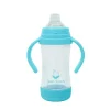 Iplay Straw, Sippy & Training Cups|Dishes, Utensils & Food Containers*Green Sprouts - Sprout Ware Sip & Straw Cup Made From Plants And Glass, Aqua