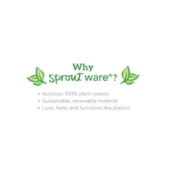 Iplay Oral & Nasal Care*Green Sprouts - Sprout Ware Nasal Aspirator Made From Plants And Silicone Tube, Green