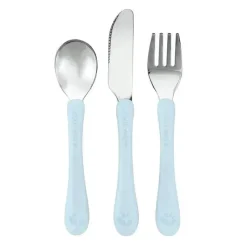 Iplay Utensils & Accessories|Dishes, Utensils & Food Containers*Green Sprouts - Stainless Steel & Sprout Ware Kids Cutlery, Light Blueberry