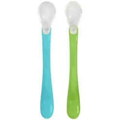 Iplay Utensils & Accessories|Dishes, Utensils & Food Containers*Green Sprouts Feeding Spoons, Aqua Set, 2-Piece