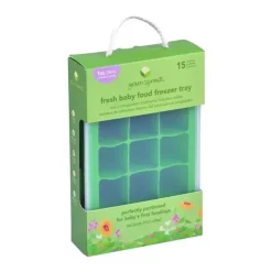 Green Sprouts Food Jars & Snack Cups|Dishes, Utensils & Food Containers*Fresh Baby Food Freezer Tray, Aqua