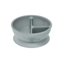 Green Sprouts Suction Plates & Bowls|Dishes, Utensils & Food Containers*Silicone Learning Bowl, Gray