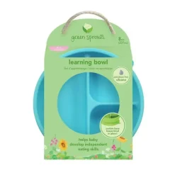 Green Sprouts Suction Plates & Bowls|Dishes, Utensils & Food Containers*Silicone Learning Bowl, Gray