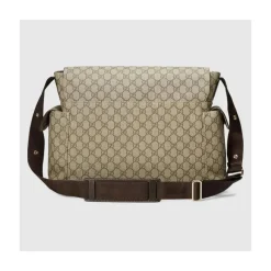 Gucci Diaper Backpacks*GG Plus Supreme Diaper Bag, Beige