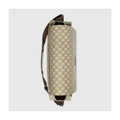 Gucci Diaper Backpacks*GG Plus Supreme Diaper Bag, Beige