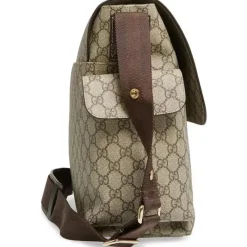Gucci Diaper Backpacks*Supreme Diaper Bag with Changing Pad, Beige