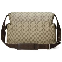 Gucci Diaper Backpacks*Supreme Diaper Bag with Changing Pad, Beige