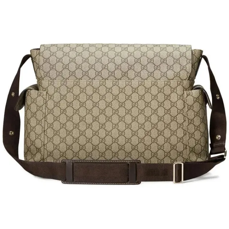 Gucci Diaper Backpacks*Supreme Diaper Bag with Changing Pad, Beige