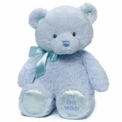 Gund Plush & Stuffed Animals|Baby Keepsakes*15 My 1st Teddy Plush Toy, Blue