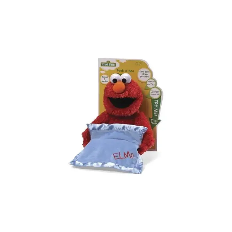 Gund Plush & Stuffed Animals*- Peek Boo Elmo 15