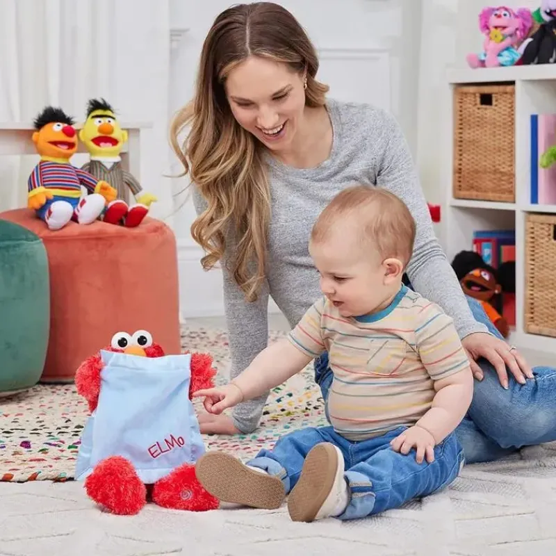 Gund Plush & Stuffed Animals*- Peek Boo Elmo 15