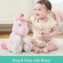 Gund Plush & Stuffed Animals|Gifts From $25 To $50*Animated Alora the unicorn, pink plush baby toy