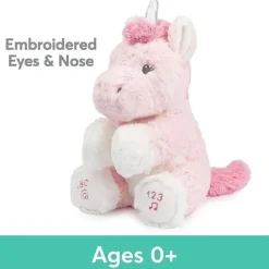 Gund Plush & Stuffed Animals|Gifts From $25 To $50*Animated Alora the unicorn, pink plush baby toy