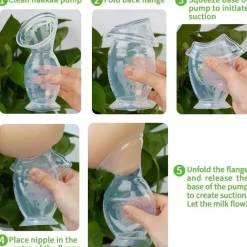 Haakaa Cool Baby Products*- Silicone Breast Pump with Suction Base, 5Oz