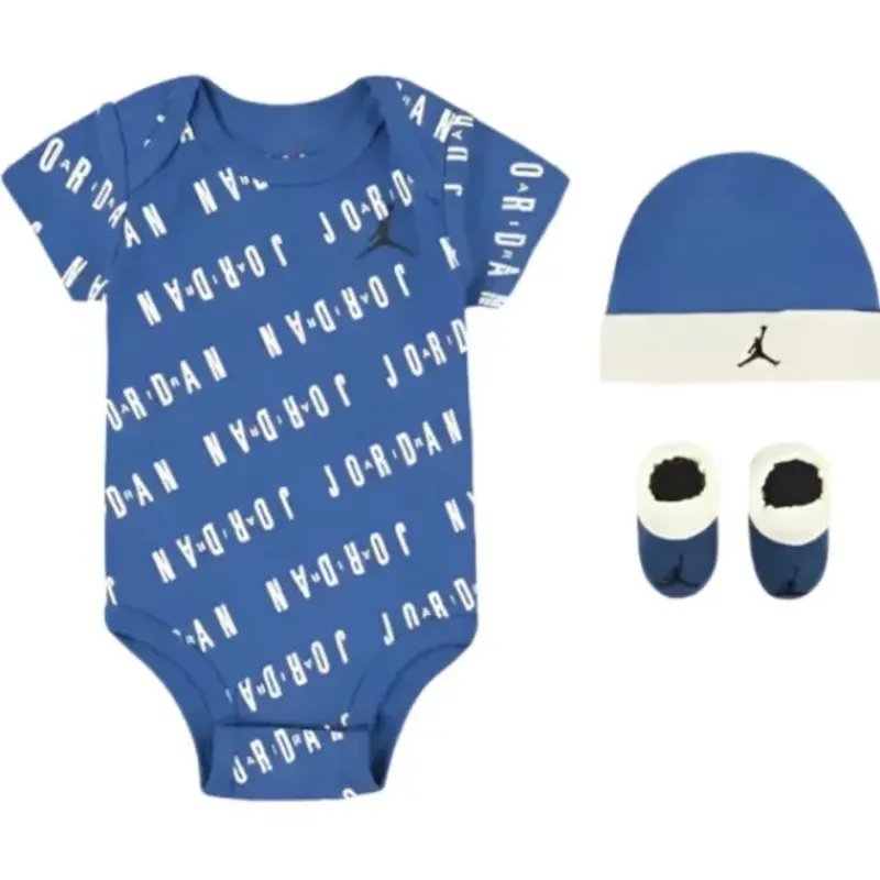 Haddad Baby Sets*- Jordan Essentials 3Pc Box, Blue