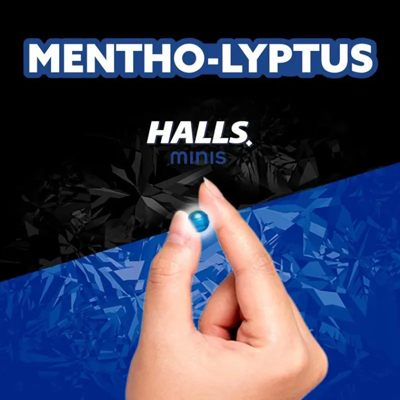 PTL USA Cough & Cold*Halls - Minis Menthol-Lyptus 24 Ct