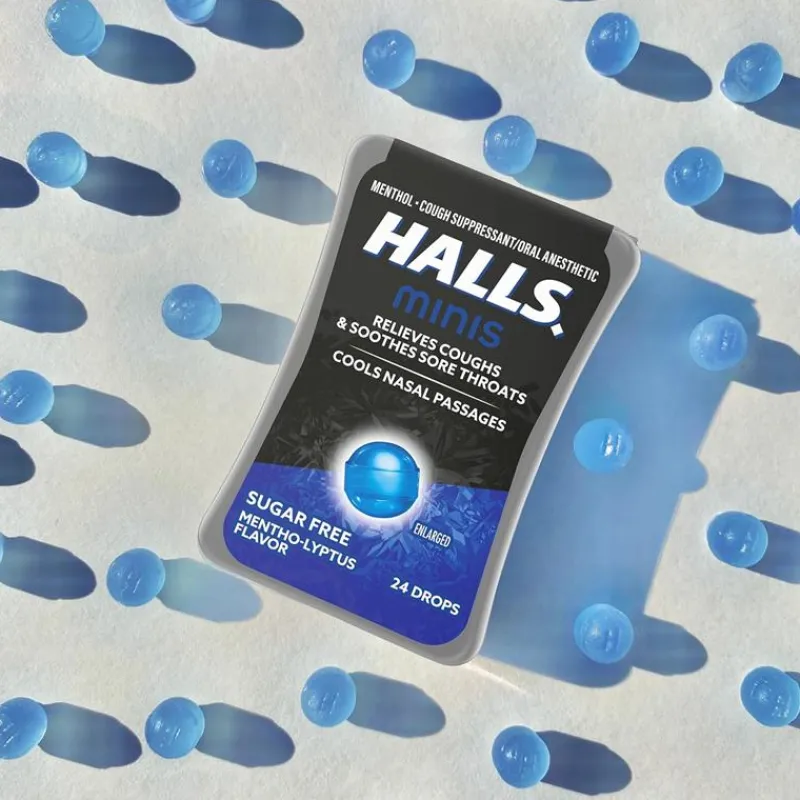 PTL USA Cough & Cold*Halls - Minis Menthol-Lyptus 24 Ct