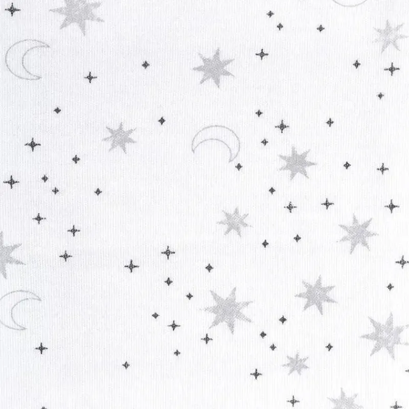 Halo Swaddles & Wearable Blankets*- 100% Cotton Sleepsack Swaddle Print Midnight Moons Grey, Newborn