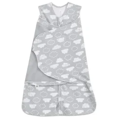 Halo Swaddles & Wearable Blankets*- 100% Cotton Sleepsack Swaddle Print Clouds, Small