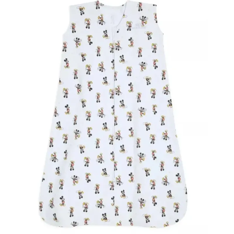 Halo Swaddles & Wearable Blankets*- 100% Cotton Sleepsack Wearable Blanket, Mickey Fun (Large)