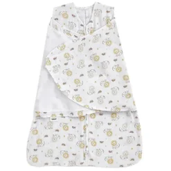 Halo Swaddles & Wearable Blankets*- Innovations Sleepsack 100% Cotton Swaddle Wrap, Lion