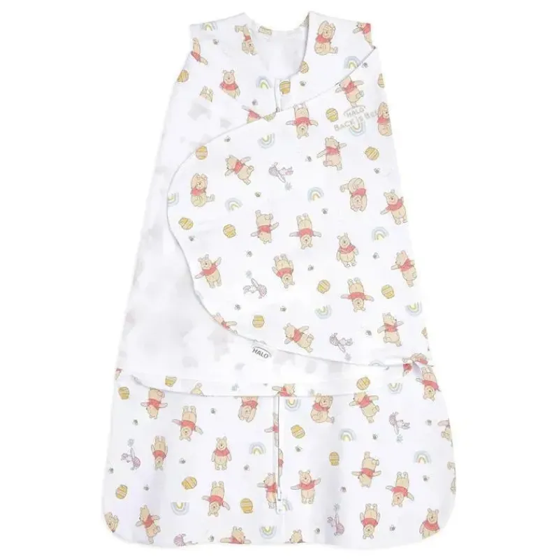 Halo Swaddles & Wearable Blankets*- Winnie Rainbows 100% Cotton Sleepsack Swaddle
