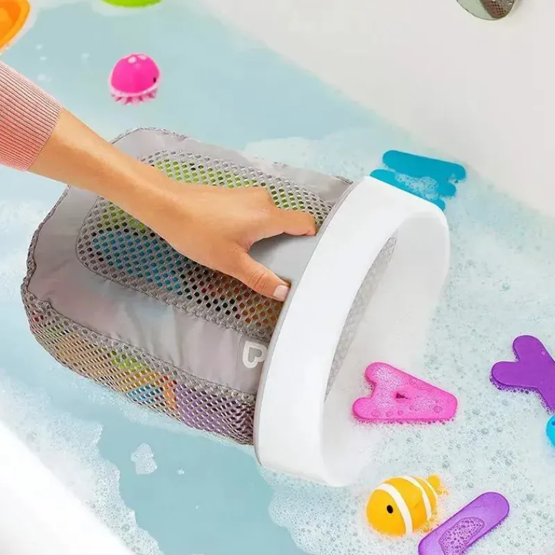 Munchkin Bath Toys*Hanging Bath Toy Storage , Grey , by