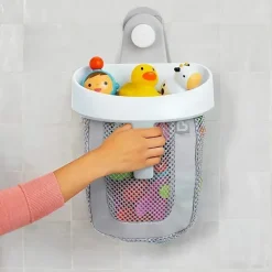 Munchkin Bath Toys*Hanging Bath Toy Storage , Grey , by