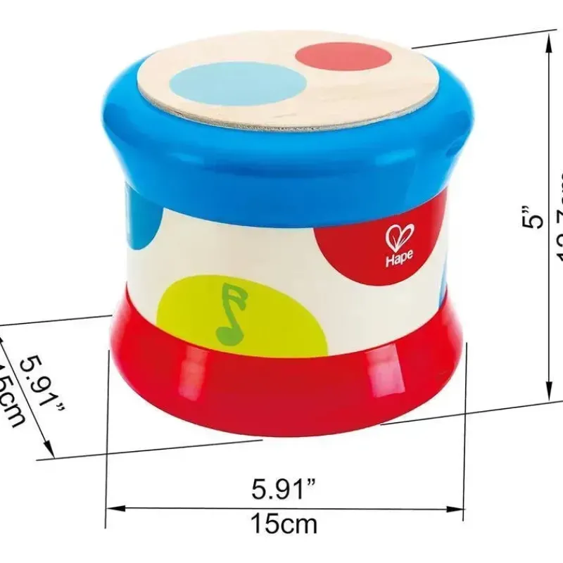 Hape Pretend Play|Toys For 2 Year Old*- Baby Drum