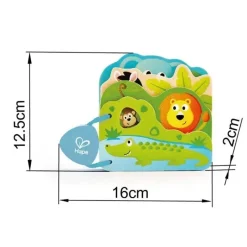 Hape Books For Babies*- Baby's Wild Animal Book