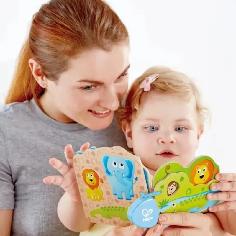 Hape Books For Babies*- Baby's Wild Animal Book