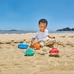 Hape Water Toys*- Beach Toy Travel Sand Sr Mold Set Toys