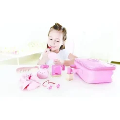 Kids Hape Pretend Play|Toys For 3 Year Old*- Beauty Belongings Kid's Wooden Cosmetics Pretend Play Kit