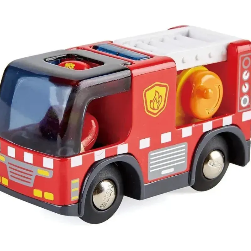 Hape Pretend Play|Toys For 2 Year Old*- Fire Truck with Siren
