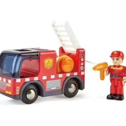 Hape Pretend Play|Toys For 2 Year Old*- Fire Truck with Siren