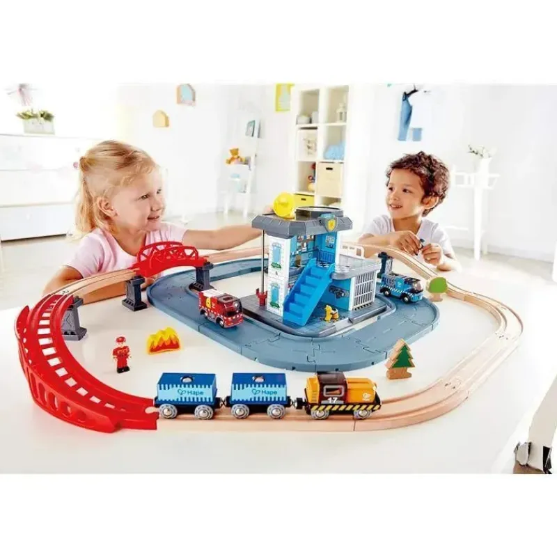 Hape Pretend Play|Toys For 2 Year Old*- Fire Truck with Siren