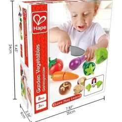 Kids Hape Pretend Play|Toys For 3 Year Old*- Garden Vegetables