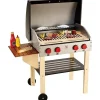 Hape Pretend Play|Toys For 2 Year Old*- Gourmet Grill and Shish Kabob Wooden Play Kitchen