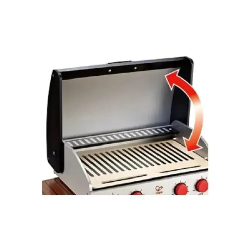 Hape Pretend Play|Toys For 2 Year Old*- Gourmet Grill and Shish Kabob Wooden Play Kitchen