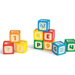 Hape Toys For 0-12 Months*- Grip-N-Stack Silicone & Wood Blocks