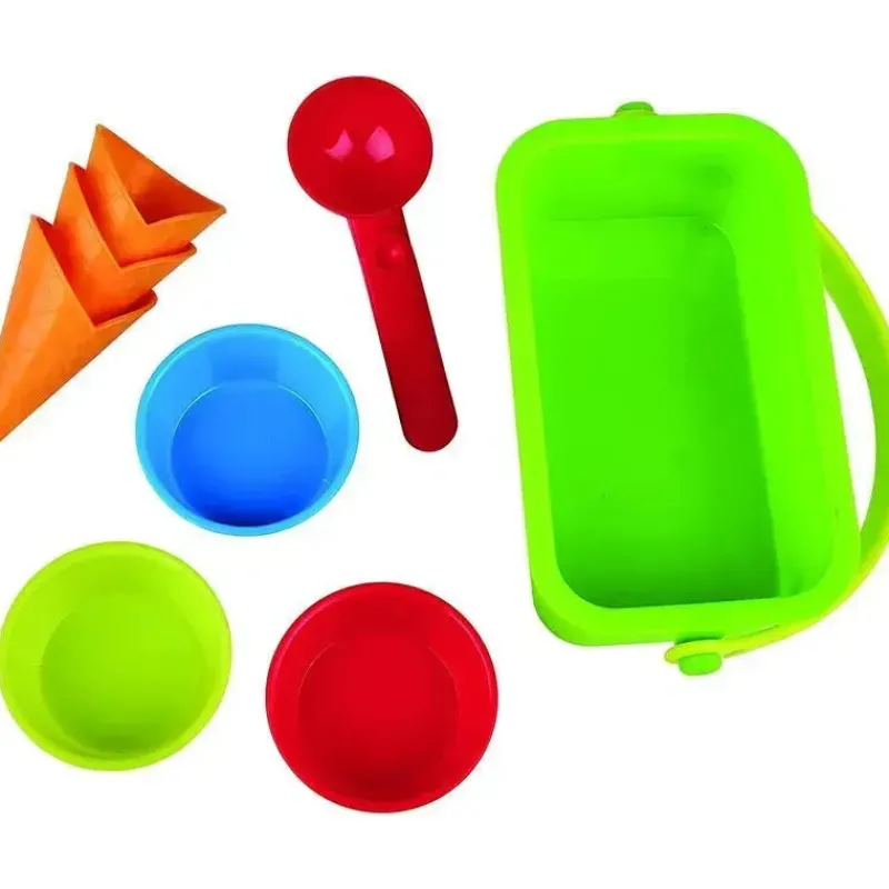 Kids Hape Pretend Play|Toys For 3 Year Old*- Ice Cream Shop Sand and Beach Toy Set Toy