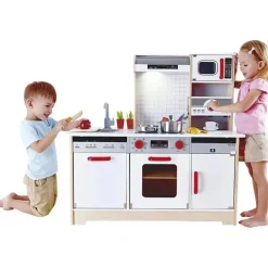 Hape Pretend Play|Toys For 2 Year Old*- Kids All-in-1 Wooden Play Kitchen with Accessories