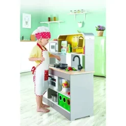 Hape Montessori Toys*- Kids Deluxe Kitchen Playset with Fan Fryer
