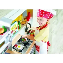 Hape Montessori Toys*- Kids Deluxe Kitchen Playset with Fan Fryer