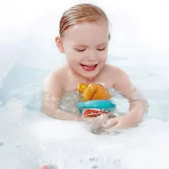 Hape Water Toys*- Kids Little Splashers Swimmer Teddy Wind-Up Bath Toy