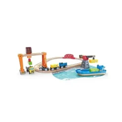Hape Pretend Play|Toys For 2 Year Old*- Lift & Load Harbor Set