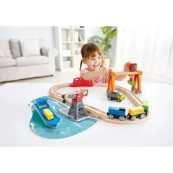 Hape Pretend Play|Toys For 2 Year Old*- Lift & Load Harbor Set